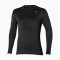 Pánské běžecké tričko longsleeve  Mizuno Thermal Charge Breath Thermo black