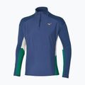 Pánské běžecké tričko Longsleeve Mizuno Hybrid estate blue