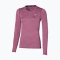 Dámské tričko longsleeve  Mizuno Impulse Core Tee violet quartz