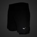 Pánské běžecké šortky Mizuno Trail ER 2IN1 black 6