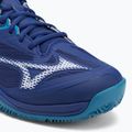 Pánské tenisové boty Mizuno Wave Exceed Light 2 CC bellwether blue/ white/ fjord blue 7