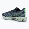 Pánské běžecké boty Mizuno Wave Rider GTX 2 vintage indigo / neo mint / front blue 3