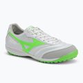 Pánské kopačky Mizuno Morelia Sala Pro TF white/neon green/galaxy silver