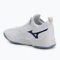 Volejbalové boty Mizuno Wave Dimension Mid bílé/bellwether modrá/belairblu 3
