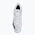 Volejbalové boty Mizuno Wave Dimension Mid bílé/bellwether modrá/belairblu 5