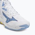 Volejbalové boty Mizuno Wave Momentum 3 Mid bílé/bellwether modré/belair modré 7