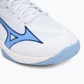 Volejbalové boty  Mizuno Thunder Blade Z white/bellwether blue/bel air blue 7