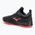 Volejbalové boty  Mizuno Wave Luminous 3 black/neon flame/peacock blue 3