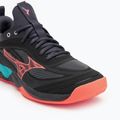 Volejbalové boty  Mizuno Wave Luminous 3 black/neon flame/peacock blue 7