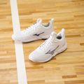Volejbalové boty Mizuno Wave Luminous 3 bílé/bellwether modrá/belairblu 13