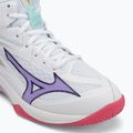 Dámské volejbalové boty Mizuno Thunder Blade Z Mid white/violet indigo/camelliaros 7