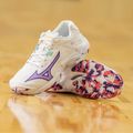 Dámské volejbalové boty Mizuno Wave Lightning Z8 bílé/fialová indigo/camelliaros 13