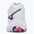 Dámské volejbalové boty Mizuno Wave Lightning Z8 Mid bílé/fialové indigo/camelliaros 6