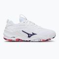 Boty na házenou Mizuno Wav Stealth Neo 2 white/violet indigo/camellia rose 2