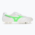 Pánské kopačky Mizuno Morelia II Japan Md white/neon green/galaxy silver 2