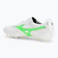 Pánské kopačky Mizuno Morelia II Japan Md white/neon green/galaxy silver 3