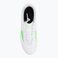 Pánské kopačky Mizuno Morelia II Club Md white/neon green/galaxy silver 5