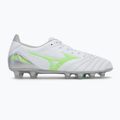 Pánské kopačky Mizuno Morelia Neo IV Pro Md white/neon green/cool gray 3c 2