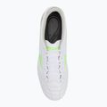 Pánské kopačky Mizuno Morelia Neo IV Pro Md white/neon green/cool gray 3c 5