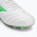 Pánské kopačky Mizuno Morelia Neo IV β Japan Md white/neon green/cool gray 3c 7