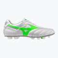 Pánské kopačky Mizuno Morelia II Elite Md white/neon green/galaxy silver 8