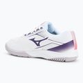 Volejbalové boty  Mizuno Cyclone Speed 5 white/violet indigo/camellia rose 3