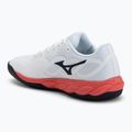Pánské tenisové boty Mizuno Wave Enforce Court AC white/baritone blue/calypso coral 3