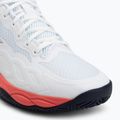 Pánské tenisové boty Mizuno Wave Enforce Court AC white/baritone blue/calypso coral 7