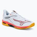 Tenisové boty Mizuno Wave Exceed Tour 6 CC white/baritone blue/fiery coral 2