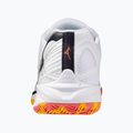 Badmintonové boty Mizuno Wave Claw 3 white/citrus/calypso coral 10