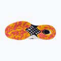 Badmintonové boty Mizuno Wave Claw 3 white/citrus/calypso coral 12