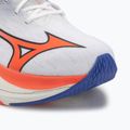 Pánské běžecké boty Mizuno Wave Rebellion Flash 3 white/fiery coral 2/iris bloom 7