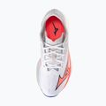 Dámské běžecké boty Mizuno Wave Rebellion Flash 3 white/striking coral/iris bloom 14