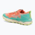 Dámské běžecké boty Mizuno Wave Daichi 9 fresh salmon/white/sharp green 3