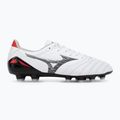 Pánské kopačky Mizuno Morelia Neo IV Pro MD white/black/Chinese Red 2