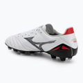 Pánské kopačky Mizuno Morelia Neo IV Pro MD white/black/Chinese Red 3