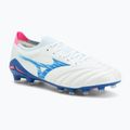 Pánské kopačky Mizuno Morelia Neo IV β Japan Fg white/tanager turquoise/pink tetra