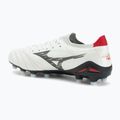 Pánské kopačky Mizuno Morelia Neo IV Β Elite MD white/black/chinese red 3