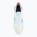 Pánské kopačky Mizuno Morelia Neo IV Β Elite MD white/tanager turquoise/pink tetra 5
