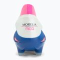 Pánské kopačky Mizuno Morelia Neo IV Β Elite MD white/tanager turquoise/pink tetra 6