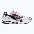 Boty Mizuno Wave Rider 10 white/baritone blue/dark purple 2