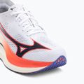 Bežecké boty Mizuno Wave Rebellion Pro 3 white/baritone blue/fiery cora 7