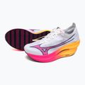 Běžecké boty Mizuno Wave Rebellion Pro 3 white/pink tetra/tang orange 9