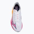 Běžecké boty Mizuno Wave Rebellion Pro 3 white/pink tetra/tang orange 5