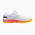 Volejbalové botyMizuno Thunder Blade Z white/fiery coral 2/citrus 2