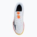 Volejbalové botyMizuno Thunder Blade Z white/fiery coral 2/citrus 4