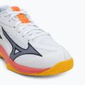 Volejbalové botyMizuno Thunder Blade Z white/fiery coral 2/citrus 7