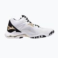 Volejbalové boty Mizuno Wave Lightning Z8 Mid white/black/ge gold 2