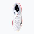 Volejbalové boty Mizuno Wave Voltage 2 Mid white/fiery coral 2/citrus 5