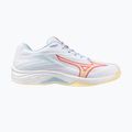 Dámské volejbalové boty Mizuno Thunder Blade Z white/calypso coral/pale banana